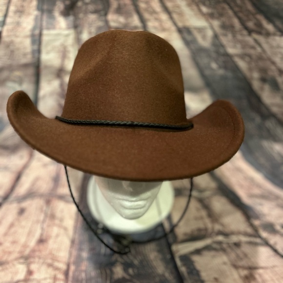 Vince Camuto Brown Cowboy Hat - Picture 3 of 3